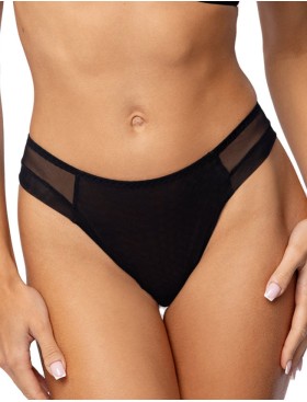 Трусики бразилиана Orhideja 671-003 черный, Цвет: черный, Размеры: 4XL
