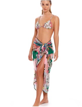 Пляжное парео Agua Bendita 10091 MARINE JAVA, Цвет: зеленый, Размеры: UN, изображение 5