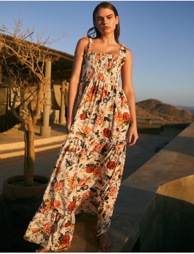 Лёгкое платье Agua Bendita 12284 LUCERY NUMEN, Цвет: белый, Размеры: L