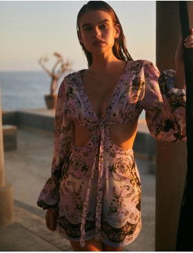 Комбинезон с короткими шортами Agua Bendita 12285 BREEZE NUMEN, Цвет: сиреневый, Размеры: M, изображение 4