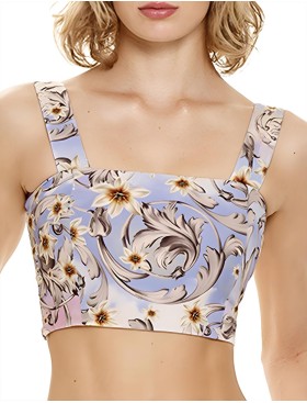 Топ на широких бретелях Agua Bendita 12288 LEAH NUMEN, Цвет: голубой, Размеры: M, изображение 2