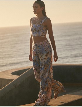 Пляжные брюки Agua Bendita 12289 CAROLINE NUMEN, Цвет: голубой, Размеры: M, изображение 4