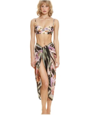 Пляжное парео Agua Bendita 12797 MARINE VITREO, Цвет: зеленый, Размеры: UN, изображение 3