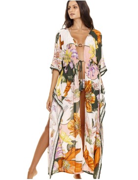 Пляжный халат Agua Bendita 12798 SAM VITREO, Цвет: белый, Размеры: UN