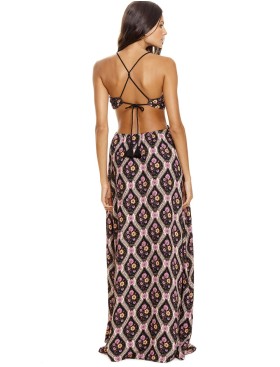 Пляжный сарафан Agua Bendita 12820 DAPHNE AGUJA, Цвет: фиолетовый, Размеры: L, изображение 3