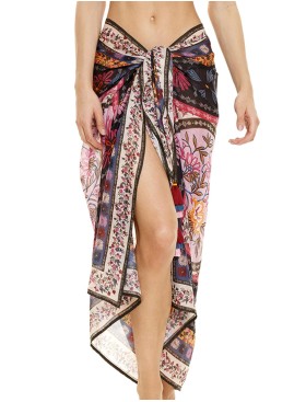 Пляжное парео Agua Bendita 12827 MARINE AGUJA, Цвет: розовый, Размеры: UN