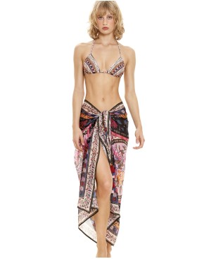 Пляжное парео Agua Bendita 12827 MARINE AGUJA, Цвет: розовый, Размеры: UN, изображение 3