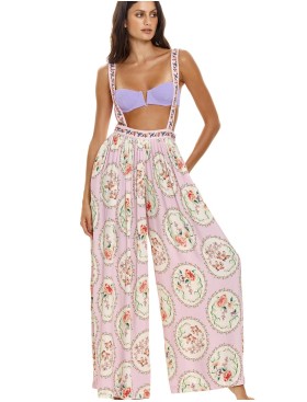 Пляжные брюки свободного кроя Agua Bendita 13167 KENNER KORIN, Цвет: розовый, Размеры: M, изображение 3