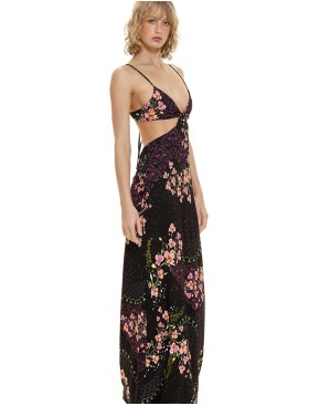 Пляжный сарафан Agua Bendita 13189 SELENE GLEAM, Цвет: черный, Размеры: L, изображение 4