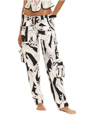 Пляжные брюки с карманами Agua Bendita 13195 LISINA GLEAM, Цвет: белый, Размеры: M, изображение 2