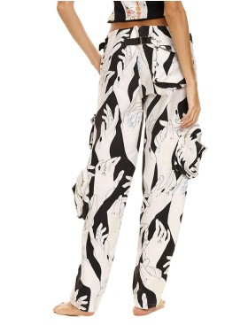 Пляжные брюки с карманами Agua Bendita 13195 LISINA GLEAM, Цвет: белый, Размеры: M, изображение 3