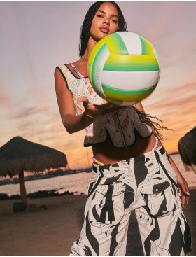 Пляжные брюки с карманами Agua Bendita 13195 LISINA GLEAM, Цвет: белый, Размеры: M, изображение 5