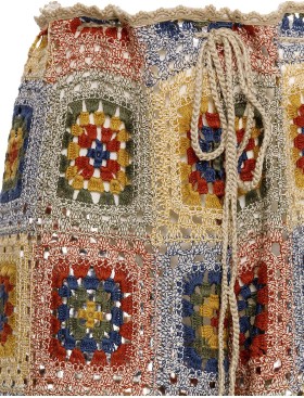 Ажурные пляжные брюки Agua Bendita 15191 ROOTS HARVEST, Цвет: белый, Размеры: M, изображение 4