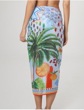 Пляжное парео Agua Bendita 5797 MARINE GOA, Цвет: голубой, Размеры: UN, изображение 2