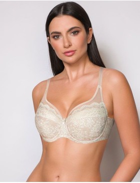 Бюстгальтер на поролоне Albina L AMANDA 8082 серебристый пион, Цвет: серебристый пион, Размеры: 85F, изображение 2