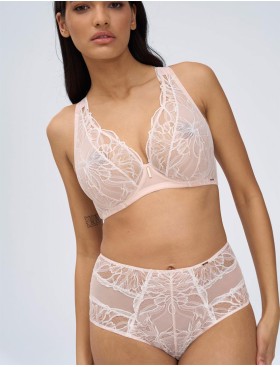 Бюстгальтер на большую грудь Alles FIZZY DELIGHT M plus bralette бежевый, Цвет: бежевый, Размеры: 70I, изображение 4