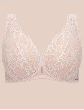 Бюстгальтер на большую грудь Alles FIZZY DELIGHT M plus bralette бежевый, Цвет: бежевый, Размеры: 70I, изображение 9