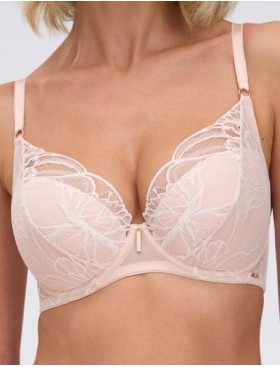 Бюстгальтер с вкладышами пуш-ап Alles FIZZY DELIGHT P-UP бежевый, Цвет: бежевый, Размеры: 70B