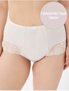 Трусы высокие Elli 711 LACE серебристый пион, Цвет: серебристый пион, Размеры: 3XL