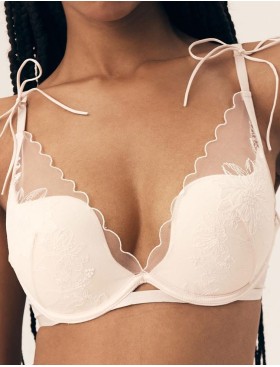 Бюстгальтер с вкладышем пуш-ап Esotiq BABY 42529 пудровый, Цвет: пудровый, Размеры: 75E