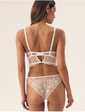 Бюстье с пуш-ап вкладышами Esotiq BOGATA 42890 белый, Цвет: белый, Размеры: 80C, изображение 5