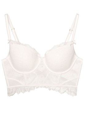 Бюстье с пуш-ап вкладышами Esotiq BOGATA 42890 белый, Цвет: белый, Размеры: 80C, изображение 9