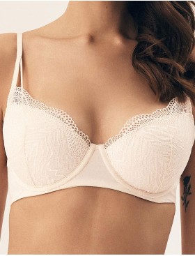 Бюстгальтер со съемным пуш-ап Esotiq BONITA 42534 пудровый, Цвет: пудровый, Размеры: 75E