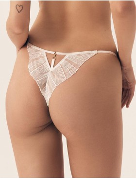 Трусы стринги Esotiq BOSSA 42878 белый, Цвет: белый, Размеры: L, изображение 2