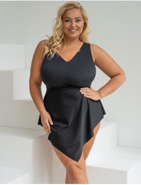 Черный купальник платье Kris Line SOLAR body tankini, Цвет: черный, Размеры: M