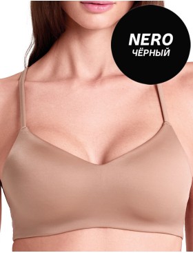 Бюстгальтер топ Lormar ACTIVE nero, Цвет: nero (черный), Размеры: 70B