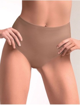 Высокие гладкие трусы Lormar ULTRA culotte bronze skin, Цвет: bronze skin (кофе), Размеры: M, изображение 6