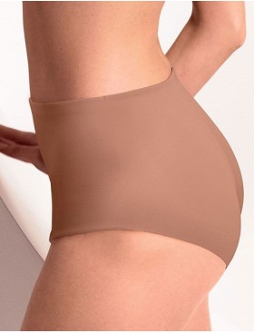 Высокие гладкие трусы Lormar ULTRA culotte bronze skin, Цвет: bronze skin (кофе), Размеры: M, изображение 7
