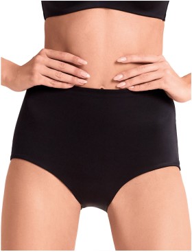 Высокие гладкие трусы Lormar ULTRA culotte nero, Цвет: nero (черный), Размеры: M