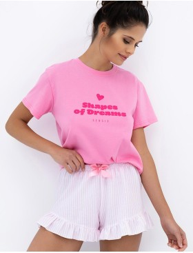 Женская пижама из хлопка Sensis PROMISE, Цвет: розовый, Размеры: L, изображение 2