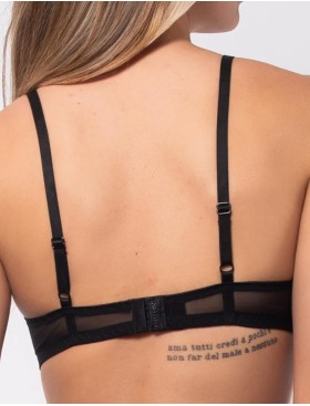 Комплект Sielei ANIMALIER 7736+7735 триангул + слипы nero, Цвет: nero (черный), Размеры: 90B, изображение 3