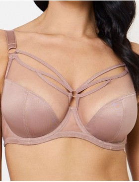 Бюстгальтер с мягкой чашкой Subtille BUTTERFLY MOCCA soft, Цвет: мокка, Размеры: 90H