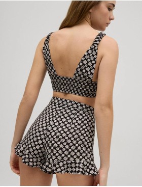 Шорты пляжные Ysabel Mora ISLA DE SAL 86109, Цвет: чёрный/белый, Размеры: S, изображение 2