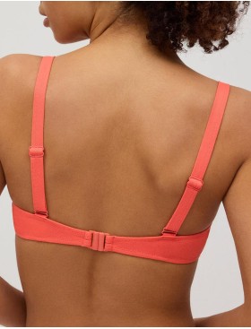 Пляжный бюстгальтер Ysabel Mora ISLA ROSSA 82995, Цвет: коралл, Размеры: 75B, изображение 2