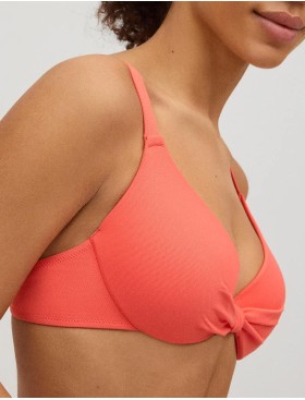 Пляжный бюстгальтер Ysabel Mora ISLA ROSSA 82995, Цвет: коралл, Размеры: 75B, изображение 3