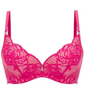 Бюстгальтер супер пуш-ап Alles EUPHORIC ROUGE super P-UP, Цвет: фуксия, Размеры: 80C, изображение 6