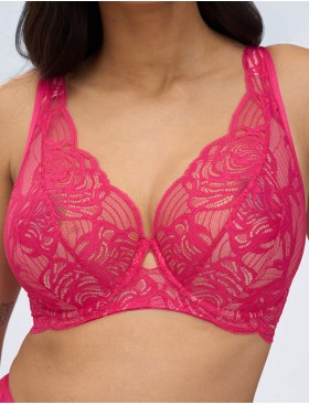 Бюстгальтер бралетт Alles EUPHORIC ROUGE M bralette, Цвет: фуксия, Размеры: 70C