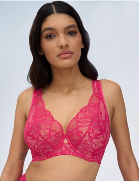 Бюстгальтер бралетт Alles EUPHORIC ROUGE M bralette, Цвет: фуксия, Размеры: 70C, изображение 3
