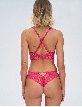 Трусы бразилиана Alles EUPHORIC ROUGE brazyliany, Цвет: фуксия, Размеры: S, изображение 4