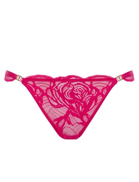Кружевные трусики стринги Alles EUPHORIC ROUGE stringi, Цвет: фуксия, Размеры: S, изображение 8