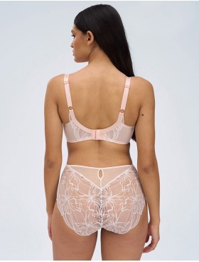 Мягкий кружевной бюстгальтер Alles FIZZY DELIGHT M бежевый, Цвет: бежевый, Размеры: 90H, изображение 4