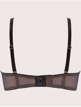 Бюстгальтер двойной пуш-ап Alles NOCTURN 03 super P-UP черный, Цвет: черный, Размеры: 70B, изображение 8