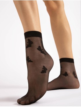 Носки женские Fiore 1166/G SUMMER 15 den чёрный, Цвет: чёрный, Размеры: UN, изображение 2