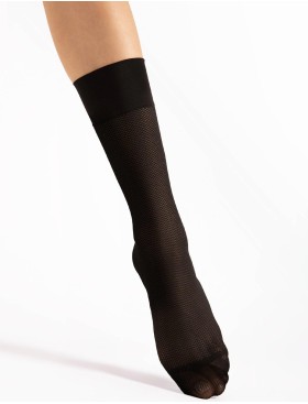 Высокие носки Fiore 1168/G FOXTROT 20 den чёрный, Цвет: чёрный, Размеры: UN