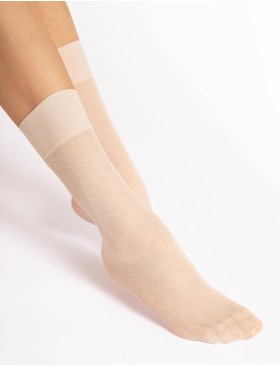 Высокие носки Fiore 1168/G FOXTROT 20 den экрю, Цвет: экрю, Размеры: UN