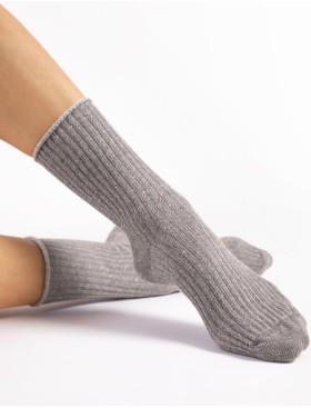 Женские хлопковые носки Fiore 1171/G TRINNY серый, Цвет: серый, Размеры: UN